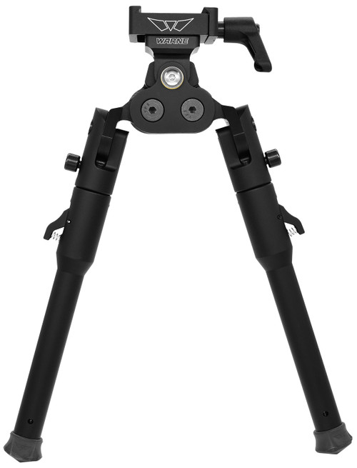 Warne 7922M Skyline Pro Bipod Black ARCA Interface Aluminum Lite Legs