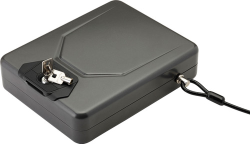 Hornady 98153 Black Steel Alpha Elite Key Entry Firearm Lock Box 10.25" x 8"