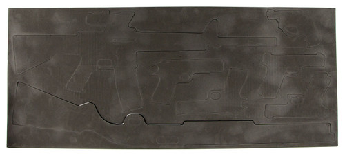 Hornady 98251 Black 40-Inch Foam Gun Sheet Safe Organizer 1.2" Thick