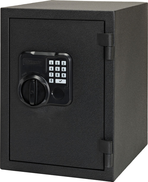 Hornady 95407 2-Handgun Fireproof Keypad Safe Black Steel with Interior Light