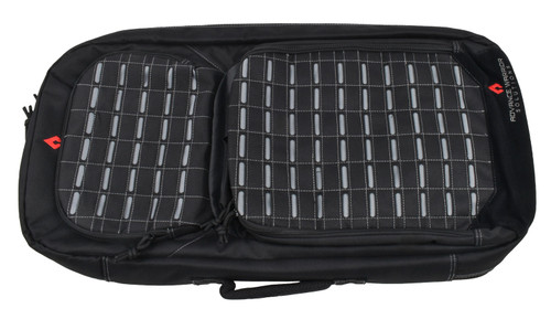 Advance Warrior Solutions Frame 28" L Black Polyester Rifle Backpack – Dual Pocket, Molle Compatible