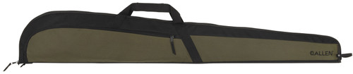 Allen Powell Shotgun Carry Case 52 Inch Green and Black 600D Polyester Padded with 1.5" Webbed Strap