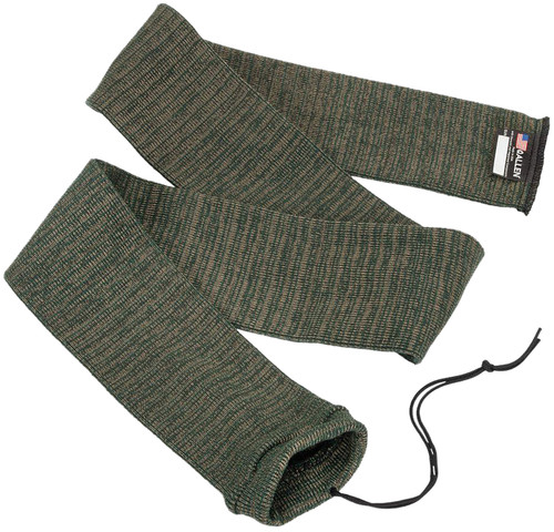 Allen 133 Heather Green 52" Stretch Knit Gun Sock Silicone Treated for Shotguns & Rifles
