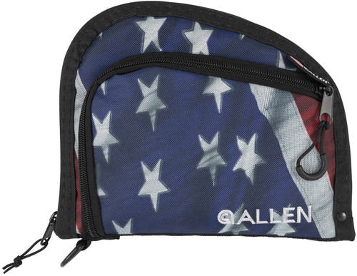 Allen 7719 Victory Handgun Case 9x7" USA Stars and Stripes Endura with Foam Padding