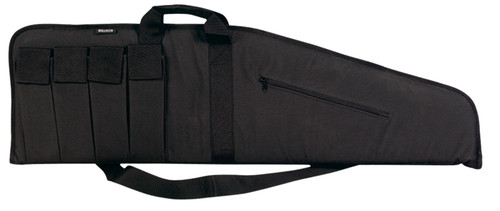 Bulldog BD423 Extreme Tactical Black Rifle Case 25" with Velcro Magazine Pouches and Soft Padding
