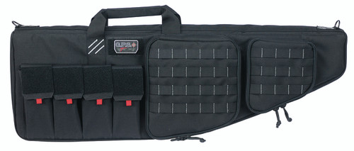 GPS Bags T35ARB 35" Tactical AR Case Black with Visual ID Storage, Handgun Pocket & DuPont Teflon Coating