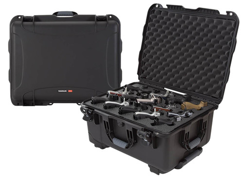 Nanuk 950 15 Up Full-Frame Pistol Case Waterproof with Foam Padding and TSA Latches