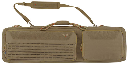 Tac Six 10833 Coyote 600D Polyester 46-Inch Unit Tactical Case for 2 Rifles