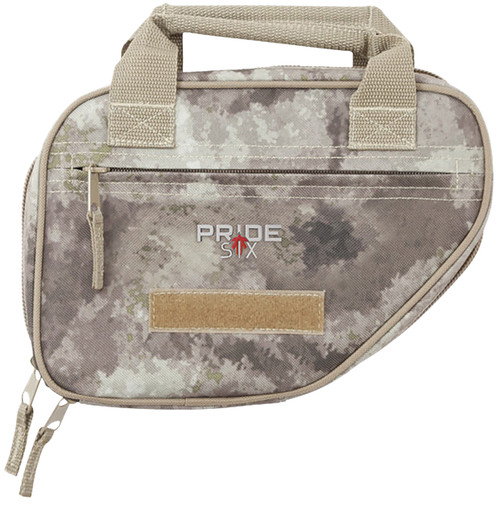 Tac Six Battalion Single Handgun Case 10" Neoprene A-TACS AU Camo