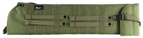 US PeaceKeeper Shotgun Scabbard P13135 OD Green 600D Polyester Framed Tension Straps