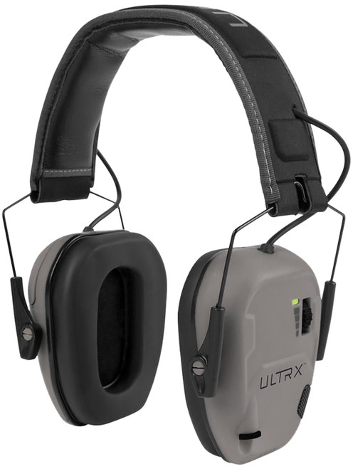 Allen 4143 Bionic Electronic Earmuff Cement Gray 22 dB NRR