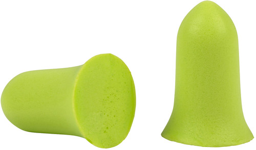 Allen 4128 Tapered Foam Ear Plugs 32 dB Lime Green 50 Pair
