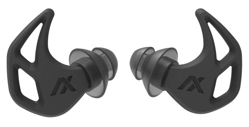Axil LLC X20 In-Ear Silicone Earplugs Charcoal 24 dB Hearing Protection
