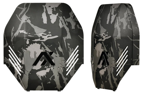 Axil LLC MXPLTBC MX Plate Polymer Over the Head Black Camo