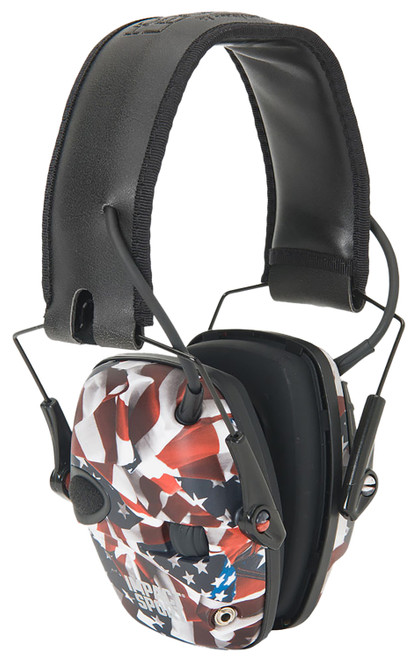 Howard Leight R02530 One Nation Impact Sport Electronic Earmuff 22 dB Over the Head Directional Mic