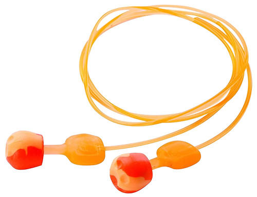 Howard Leight R02237 TrustFit Pod Corded Foam Ear Plugs 28 dB Orange Adult 3-Pack
