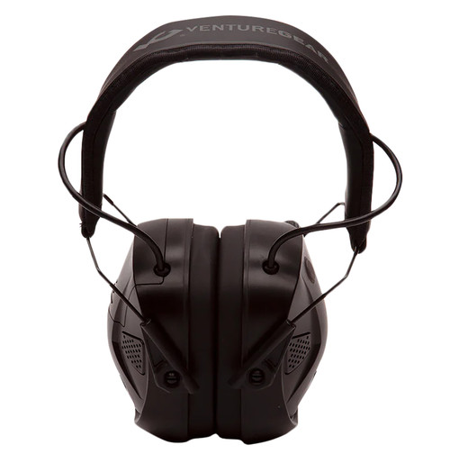 Venture Gear AMP Electronic Earmuff Polymer Bluetooth 26 dB Over-the-Head Black 1 Pair