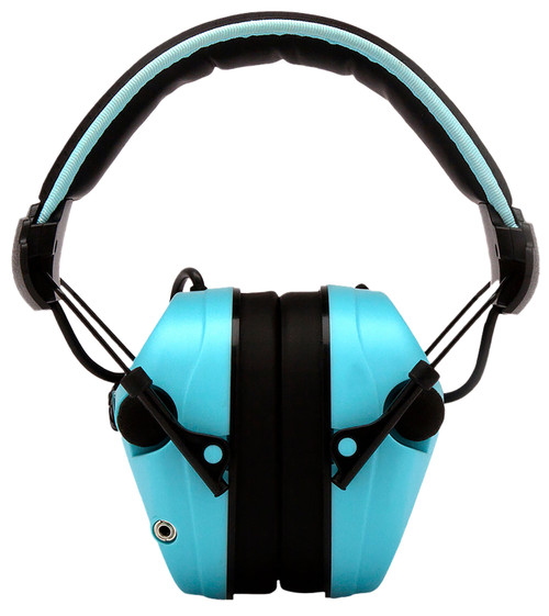 Venture Gear Sentinel Electronic Earmuff Polymer 26 dB Over-the-Head Blue/Black 1 Pair