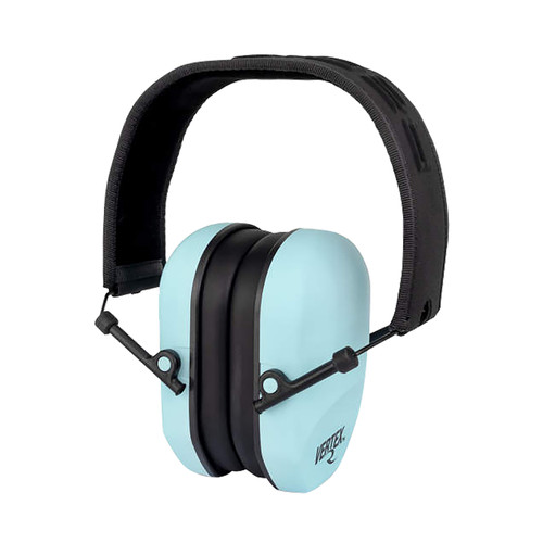 Radians VXP820BX 23 dB Aqua Blue/Black Vertex Passive Earmuff Over the Head