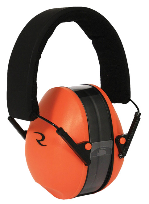 Radians LSH500CS 21 dB Orange/Black Lowset Earmuff Over the Head Adult 1 Pair