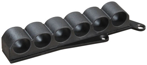 Adaptive Tactical Remington 870/1100/11-87 12GA 6rd Receiver Mounted Shell Carrier Black Rubber