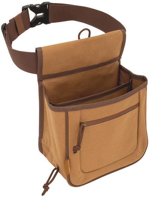 Allen 8332 Rival Tan Canvas Shell Bag Double Compartment 12 Gauge 2-3/4"