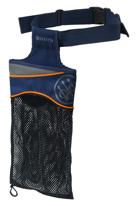 Beretta USA 50rd Blue Mesh Uniform Pro EVO Shell Pouch, Clip Buckle Belt, Model BS901T1932054VUNI