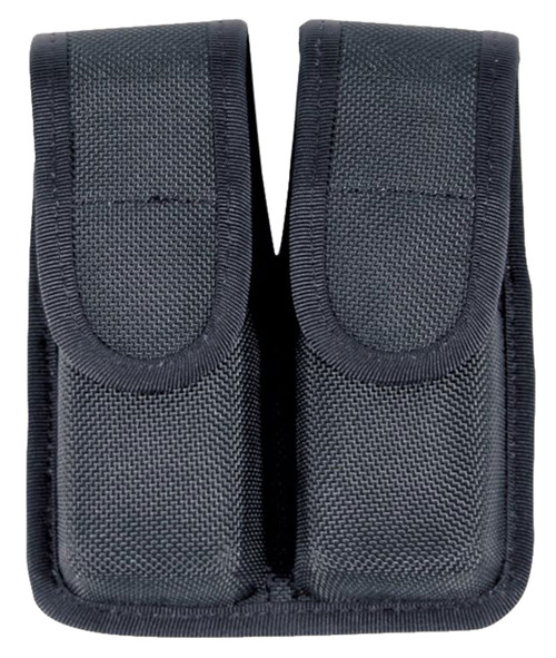 Blackhawk 44A000BK Double Mag Pouch Black Cordura Compatible w/Single Stack/9mm/40/45