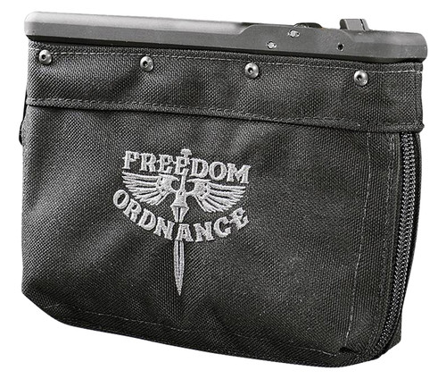 Freedom Ordnance FM-9 Waist Mount Belt Bag Black 9mm 100rd Capacity