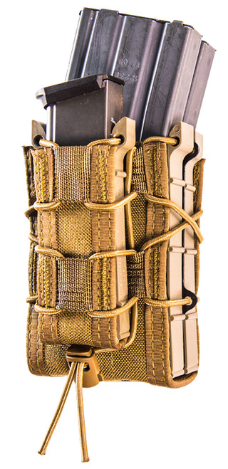 High Speed Gear 112RP0CB X2RP TACO Coyote Brown MOLLE Triple Mag Pouch Rifle Pistol Modular
