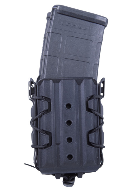 High Speed Gear Polymer X2R TACO V2 Double Rifle Magazine Pouch Black Belt MOLLE Mount