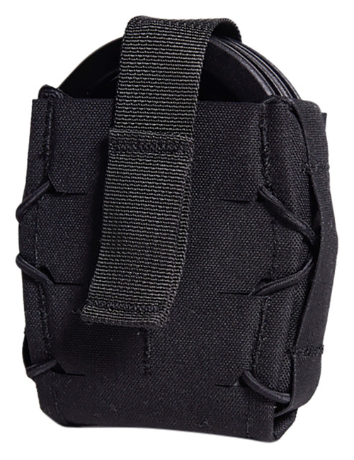 HSGI 24DC00BK Gen 2 TACO Black Nylon Laminate MOLLE Handcuff Retention Pouch