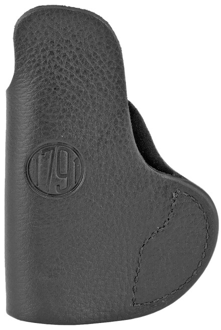 1791 SCH IWB Size 0 Night Sky Black Cowhide Leather Belt Clip Holster Sig P238/S&W Bodyguard Left Hand