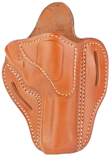 1791 Gunleather RVH2 OWB Leather Revolver Holster Size 02 Classic Brown Ruger GP100 S&W K Frame Up to 6in Barrel RH