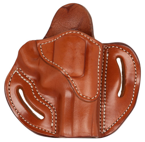 1791 Gunleather RVH2S OWB Leather Revolver Holster Size 02S Classic Brown S&W K Frame Colt King Cobra Taurus 617 RH