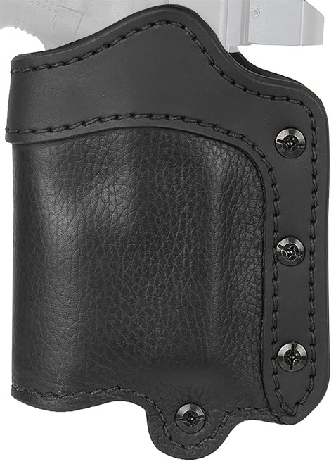 1791 Ultra Custom Light Bearing OWB Holster Size 2.1 Night Sky Black Leather Compatible w/Glock 17/S&W M&P Shield/XD RH
