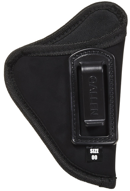 Allen 44600 ITP Concealment Holster Size 00 Black Ultrasuede, Fits 2-3" Barrel DA Revolvers, Molded Belt Clip, Right Hand