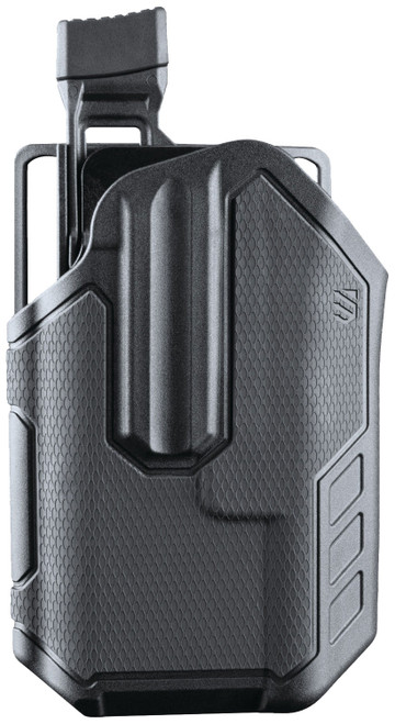 Blackhawk 419002BBR Omnivore Belt Slide OWB Holster Fits Standard Autos w/TLR1/2 Black Plastic