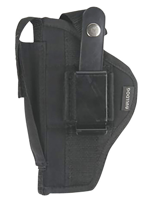 Bulldog FSN20 Extreme OWB Black Nylon Holster Subcompact Pistol 2-3" Bbl Belt Loop/Clip Ambidextrous