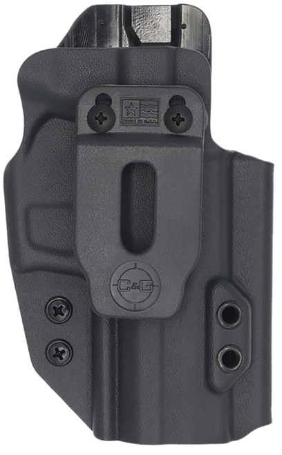C&G Holsters 0288100 Black Kydex IWB Belt Clip Holster Designed for Sig Sauer P320 Compact