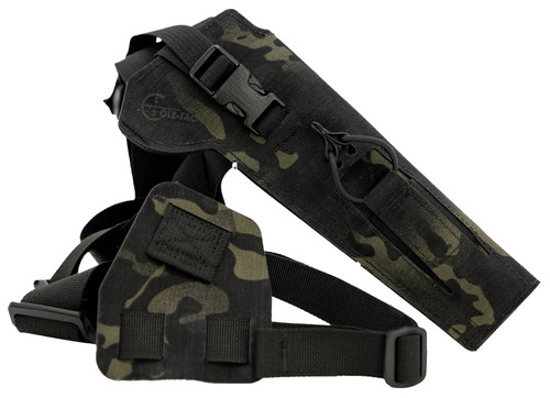 Cole-tac Varmint Wrangler VW105 RH Chest Holster Multi-Cam Black