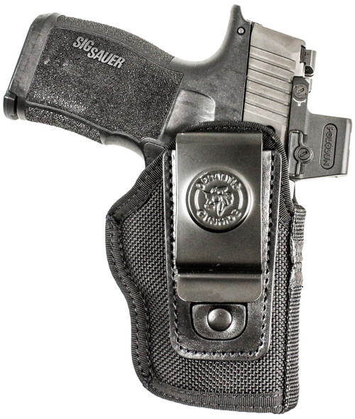 DeSantis Pro Stealth Black Nylon IWB Holster Sig Sauer P365 Red Dot Compatible Ambidextrous