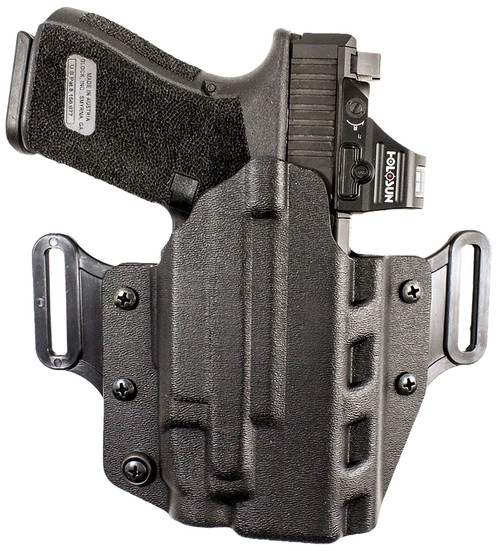 DeSantis Veiled Partner Black Kydex OWB Holster Glock 19/23/32/45 Adjustable Tension Ambi