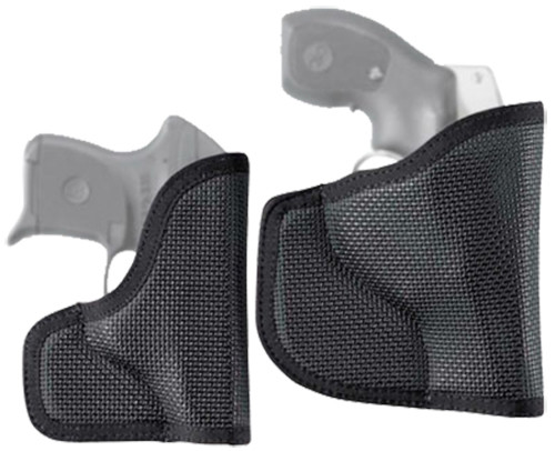 DeSantis Nemesis Black Rubberized Fabric Pocket Holster S&W Bodyguard .380 Right Hand