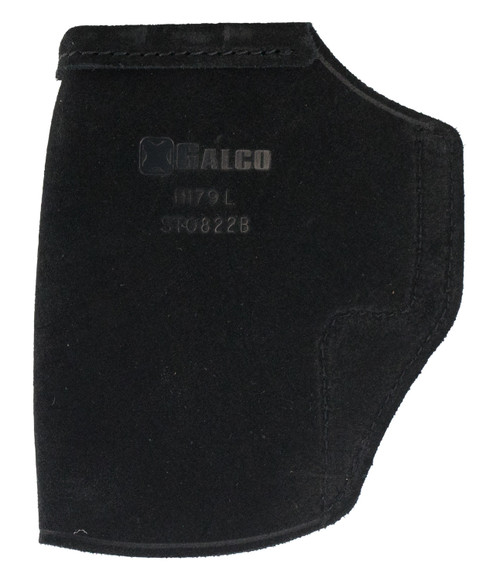 Galco Stow-N-Go IWB Holster STO836B Black Leather for Ruger LCP II/LCP Max 1.75" Belt Right Hand