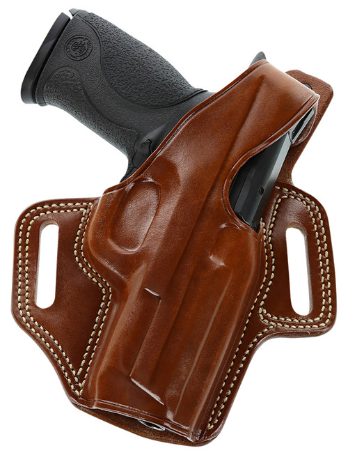Galco Fletch FL838R OWB Tan Leather High Ride Holster for Sig Sauer P365/P365X, Right-Hand Draw