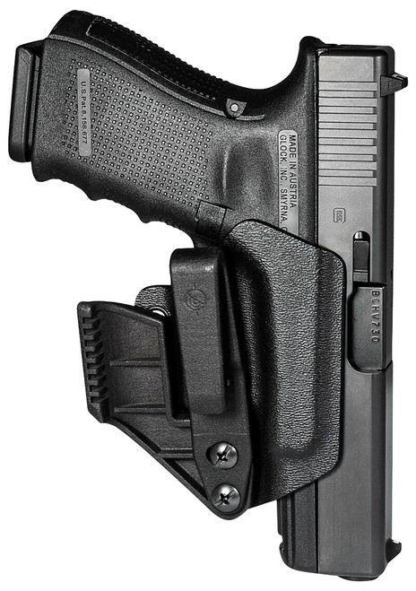 Mission First Tactical Minimalist IWB Ambidextrous Holster for Glock 19/22/26/33 Black Polymer H2GL940AIWBM