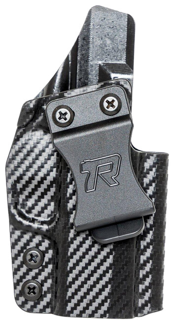 Rounded Gear Right Hand KYDEX IWB Concealed Carry Holster for Sig P365 X Macro Black