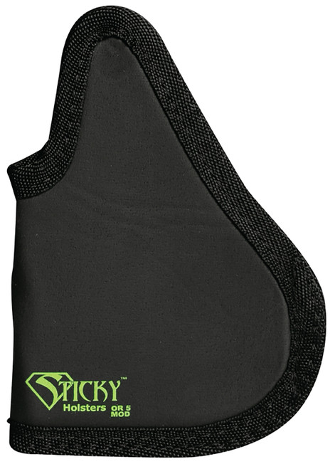 Sticky Holsters OR-5 Modified Black Cordura/Foam Optics & Laser Ready Holster Springfield Hellcat/Sig P365 Ambi