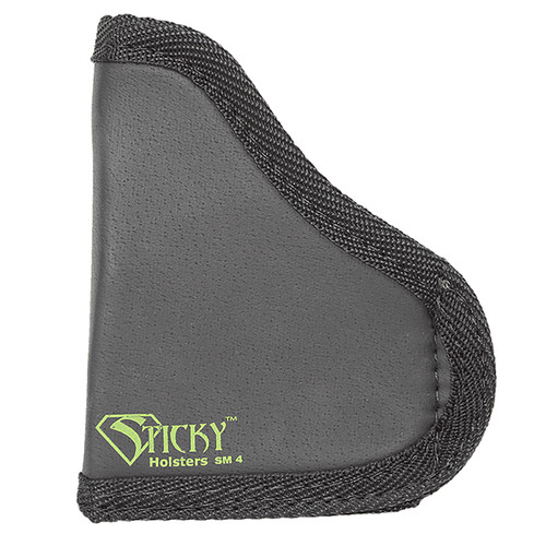 Sticky Holsters SM4 Pocket IWB Holster Black/Green Latex Free Rubber Fits Taurus Curve/Double Tap DFENSE Ambidextrous